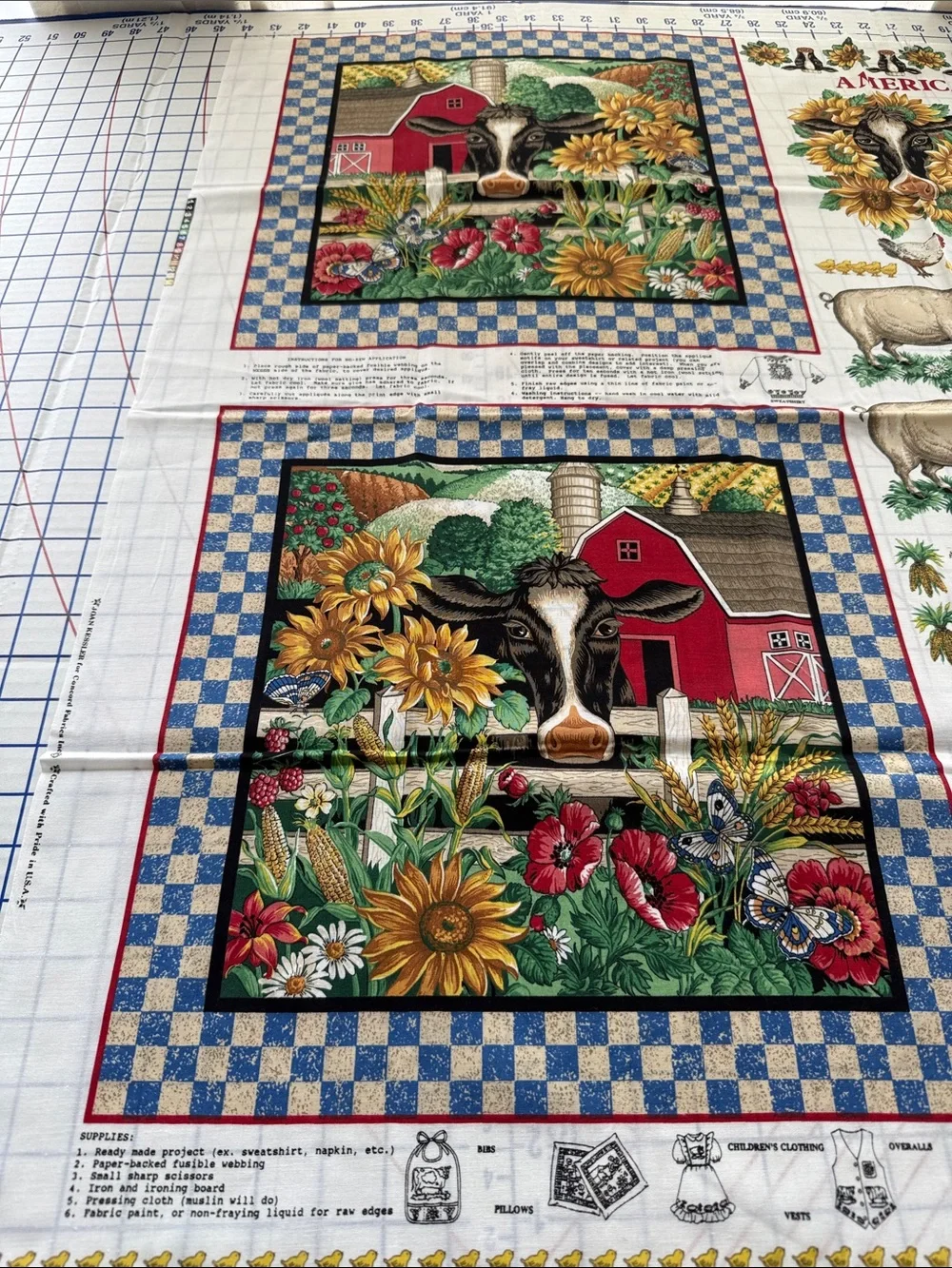 Concord Fabrics vintage american